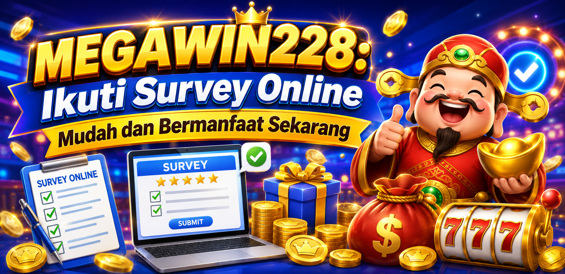 MEGAWIN228: Ikuti Survey Online Mudah dan Bermanfaat Sekarang